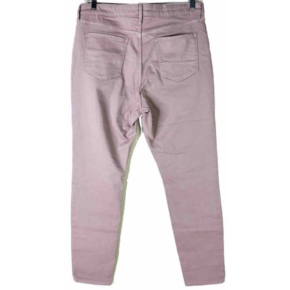 Old Navy Sz 16 Built-in Warm Rockstar Super Skinny Brushed Lavender Purple Jean - Picture 2 of 9